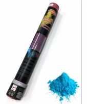 Kleurpoeder shooter blauw 40 cm