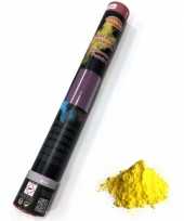 Kleurpoeder shooter geel 40 cm