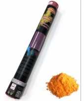 Kleurpoeder shooter oranje 40 cm